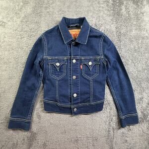 Levi's Type 1 Iconic Denim Jacket M Womens Blue Jean Western Vintage Y2K
